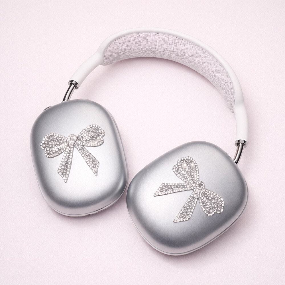 NWT Airpod Max Headphones with Bow Bling Case